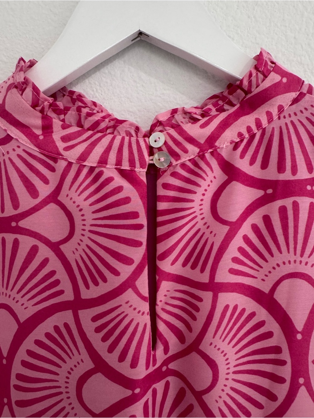 Pink Ruffled Dress - Picture 4 of 4